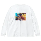 ひろん(沖縄の人のスマホ写etc…blog)のおきなわねこちゃん Big Long Sleeve T-Shirt