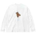 /logo.pngのななめのくまちゃん Big Long Sleeve T-Shirt