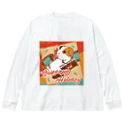 LichtmuhleのGuineapig Holiday ビッグシルエットロングスリーブTシャツ