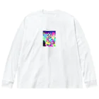 Yume zukin のカラーバージョン Big Long Sleeve T-Shirt