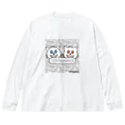 hatashopのウルフ君とウルフちゃん Big Long Sleeve T-Shirt