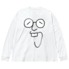 Яeのメガネ Big Long Sleeve T-Shirt