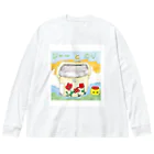 おすしの部屋の炊飯ジャーとのり Big Long Sleeve T-Shirt