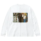 art-standard（アートスタンダード）のグスタフ・クリムト（Gustav Klimt） / 『ベートーヴェンフリーズ』 ビッグシルエットロングスリーブTシャツ