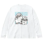 イラスト MONYAAT の CT111 YETI is yeah*A*エコバッグもってます Big Long Sleeve T-Shirt