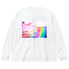 NEON LIGHT STARSのwonderland Big Long Sleeve T-Shirt