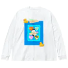 𝙈𝙊𝙈𝙊'𝙨 𝙎𝙝𝙤𝙥のHeart company💖-02 Big Long Sleeve T-Shirt