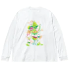 Yukie Shiratori (しらとり ゆきえ)の抹茶パフェ Big Long Sleeve T-Shirt