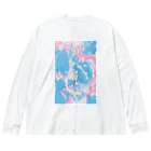 さくらもち🌸のマーブルB ビッグシルエットロングスリーブTシャツ