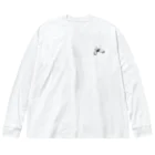 指奇（灼灼の両手　黒　小 Big Long Sleeve T-Shirt