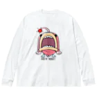 イラスト MONYAAT の海の底のあんこ姫*HEY YOU!*A ビッグシルエットロングスリーブTシャツ