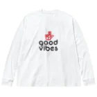 GOODVIBES_ORIGINALのGOODVIBESロゴ ビッグシルエットロングスリーブTシャツ