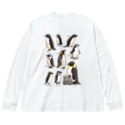 huroshikiのペンギンだらけ Big Long Sleeve T-Shirt