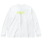 シクシクのSNS Big Long Sleeve T-Shirt