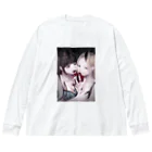 蓮乃 椿の貪欲Girl Big Long Sleeve T-Shirt