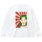 yoisoの神 ビッグシルエットロングスリーブTシャツ