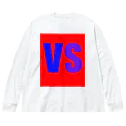 カラフルなすげー店のvs ビッグシルエットロングスリーブTシャツ