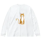 chicodeza by suzuriの野良猫ちゃん Big Long Sleeve T-Shirt