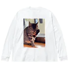 YUR!Eのこたろう　子猫　シリーズ　1 Big Long Sleeve T-Shirt