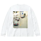 moromoroのタクシー乗り場 Big Long Sleeve T-Shirt