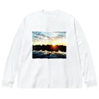 四月馬鹿同盟の「地獄の上も下も春」celar ver. Big Long Sleeve T-Shirt