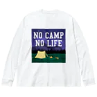 DRIPPEDのNO CAMP NO LIFE-ノーキャンプ ノーライフ- ビッグシルエットロングスリーブTシャツ