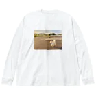 チワワの走るとらちち Big Long Sleeve T-Shirt