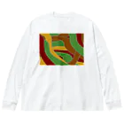 うぐいすの茂み Big Long Sleeve T-Shirt