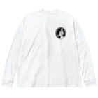 Bo tree teeのCameo (black) Big Long Sleeve T-Shirt