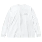 puikkoのヘブライ語　真実の声（ワンポイント　黒） ビッグシルエットロングスリーブTシャツ