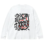 HIDEYUKITKENAKA411のティラノインフィニティ ビッグシルエットロングスリーブTシャツ