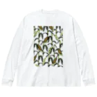 気ままに創作　よろず堂のとうもろこし Big Long Sleeve T-Shirt