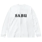 Saunazzyのサウナ部入会Tシャツ Big Long Sleeve T-Shirt