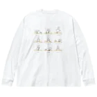 クレオパラコのStretch Big Long Sleeve T-Shirt