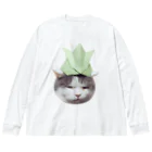 ちよよの憂い猫 Big Long Sleeve T-Shirt