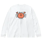 ひよこのもり工房のでかめのひよこかに Big Long Sleeve T-Shirt