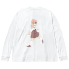 meteorline（わた）のさくらダンス Big Long Sleeve T-Shirt