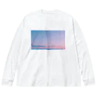 APPLE_の朝焼け ビッグシルエットロングスリーブTシャツ