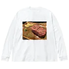 基本的に食べ物の店の厚切りタン塩 Big Long Sleeve T-Shirt