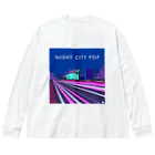 YASUHIRO DESIGNのNIGHT CITY POP Big Long Sleeve T-Shirt