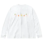 cotton-berry-pancakeのあまいくだもの ビッグシルエットロングスリーブTシャツ