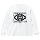 AURA_HYSTERICAのMISKATONIC LIBRARY STAFF Big Long Sleeve T-Shirt