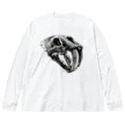 segasworksのSmilodon(skull) Big Long Sleeve T-Shirt