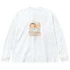 Yukiの黄色いヤツの味見シェフ ビッグシルエットロングスリーブTシャツ