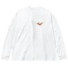 puikkoのプテラノドン（ワンポイント） Big Long Sleeve T-Shirt