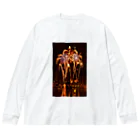 アロハスタイルハワイのハワイ最大規模の独立記念日花火大会（Independence Day） Big Long Sleeve T-Shirt