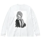 【、曰く。】の影武者 Big Long Sleeve T-Shirt