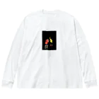 Hiløtøのmy friends ビッグシルエットロングスリーブTシャツ