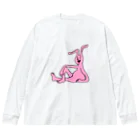 ホビヲノエのお店のふてぶてしいうさぎ Big Long Sleeve T-Shirt