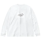 すきのこくらぶの春柄 Big Long Sleeve T-Shirt